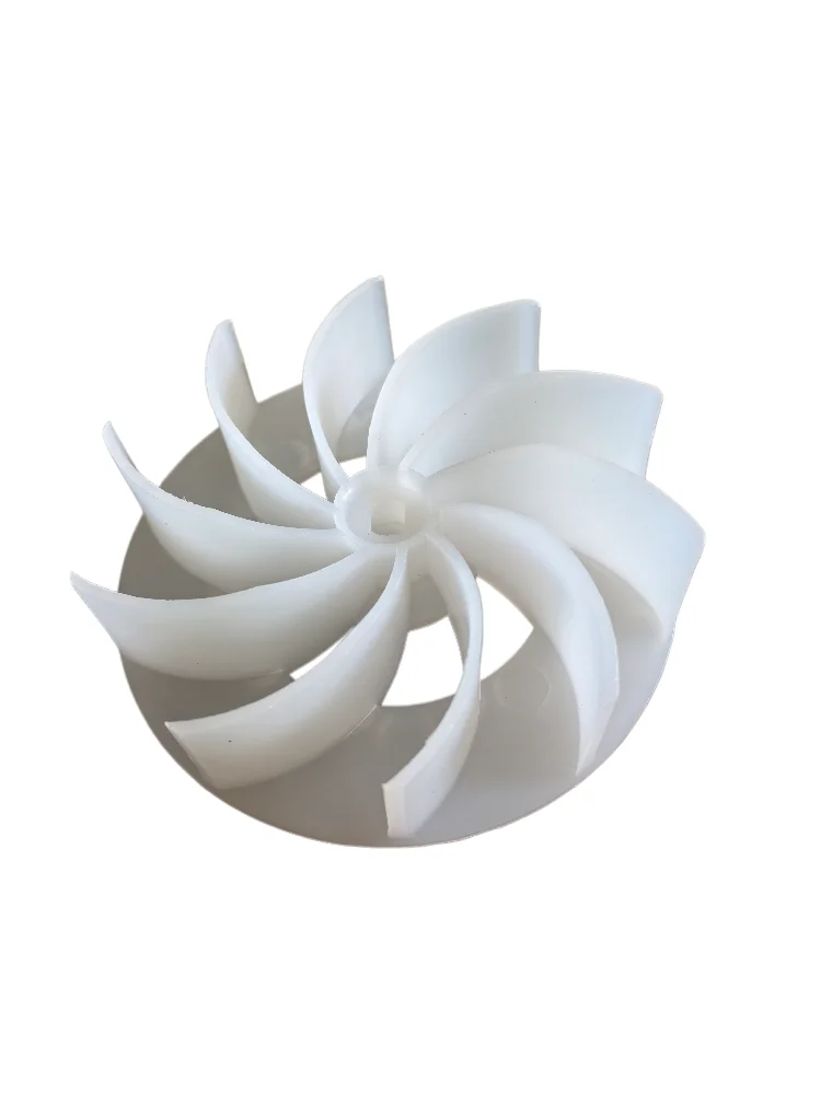 Fan Parts computer dust cleaning blower plastic fan blade 6X8mm hole 10.5cm diameter