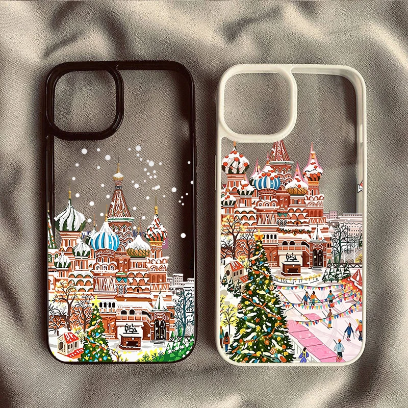 Samsung Russia Building Winter Snow Scenery Phone Case for Samsung Galaxy S26 S25 Ultra S24 S23 Plus S22 FE5G A55 A56 A36 A16 Hard Cover - Aliexpress Deal
