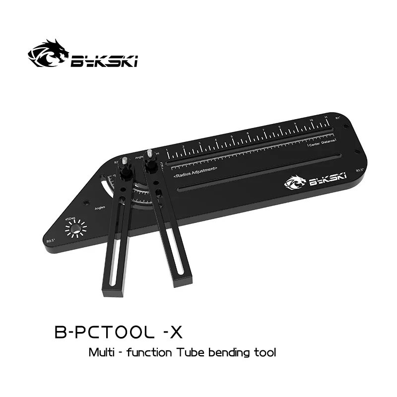 

Bykski B-PCTOOL-X, жесткий трубогиб для акриловых труб/труб PETG, OD12/14/16 мм, многофункциональный/гибкий угол, жесткий фотогиб