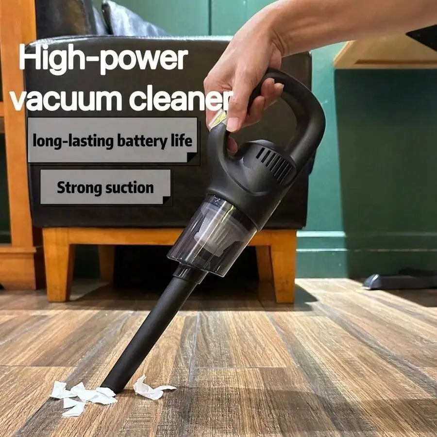 

Portable Wireless Vacuum Cleaner 3110Pa Strong Suction Dual Airflow Triple HEPA Washable Dust Cup Handheld Stick USB Charging