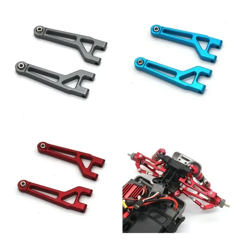 Przedni górny wahacz do MJX 16207 16208 16209 16210 H16 Akcesoria Metalowy zestaw części zamiennych do modeli RC Crawler Car Truck Buggy