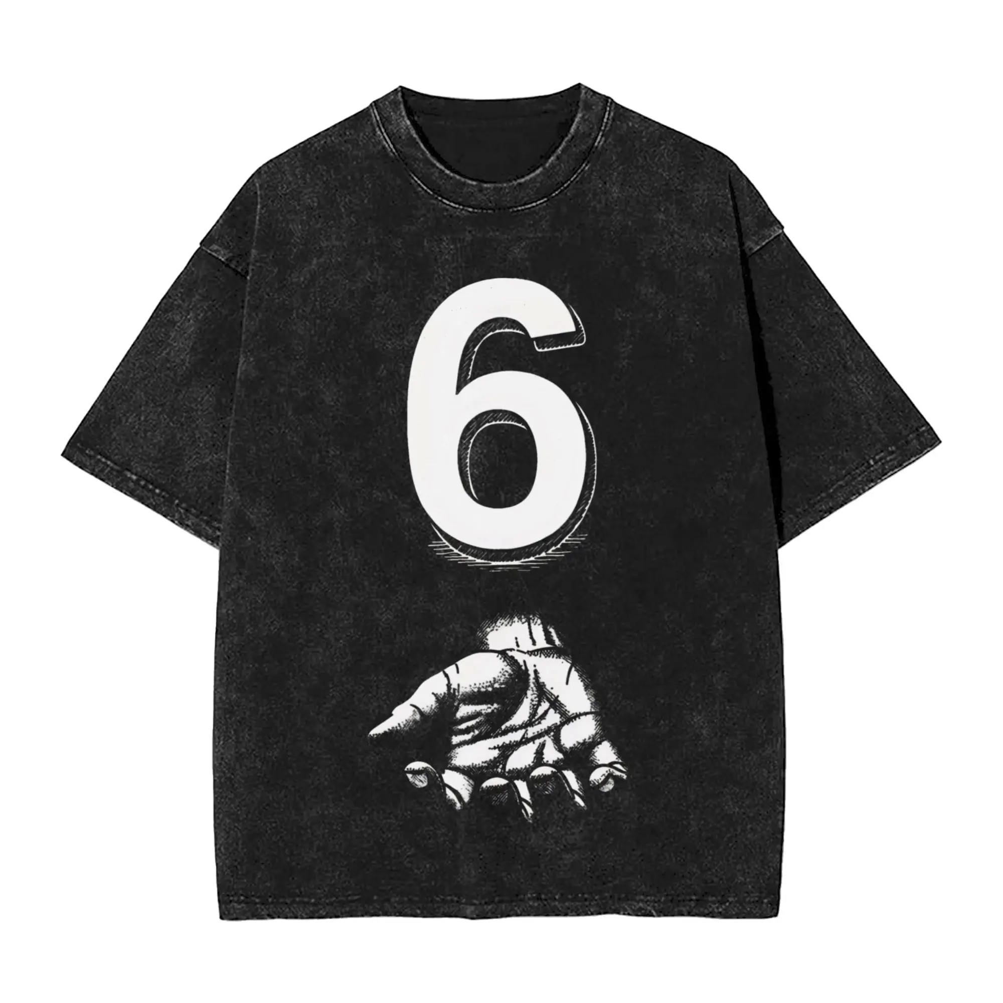 

Промытая футболка в стиле Харадзюку, забавные хлопковые футболки с номером 6, одинаковые футболки 67, футболка в стиле хиппи для мужчин, летние потрясающие повседневные топы