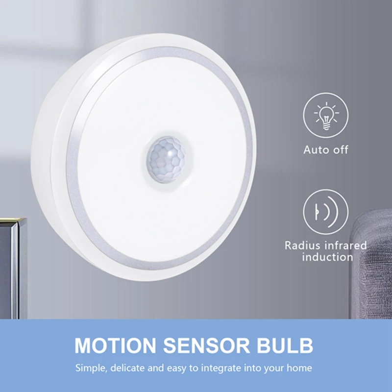 Bombilla Led con Sensor de movimiento PIR, luz de 15W, súper brillante, activada por movimiento, Sensor infrarrojo