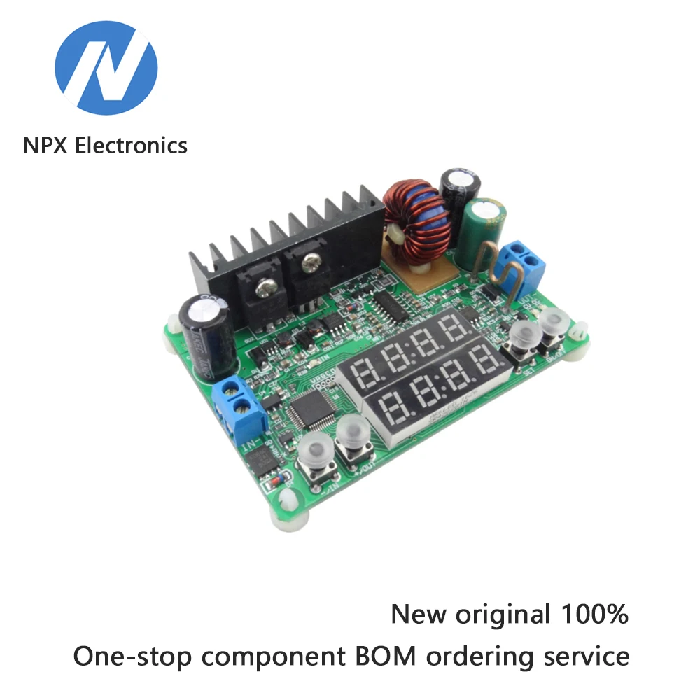 

Numerical control DC adjustable voltage reduction and voltage stabilization power supply module board voltage meter and current