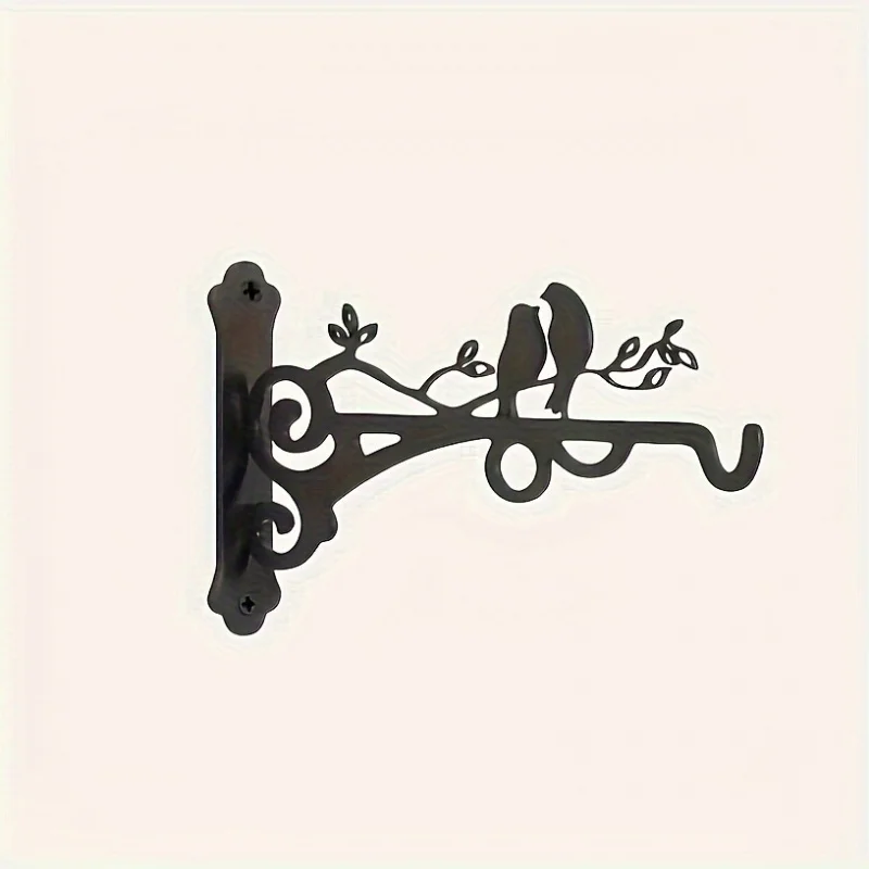 2pcs Multifunctional Hanging Basket Plant Bracket & Lantern Hook - Indoor/Outdoor Garden Patio Home Decor