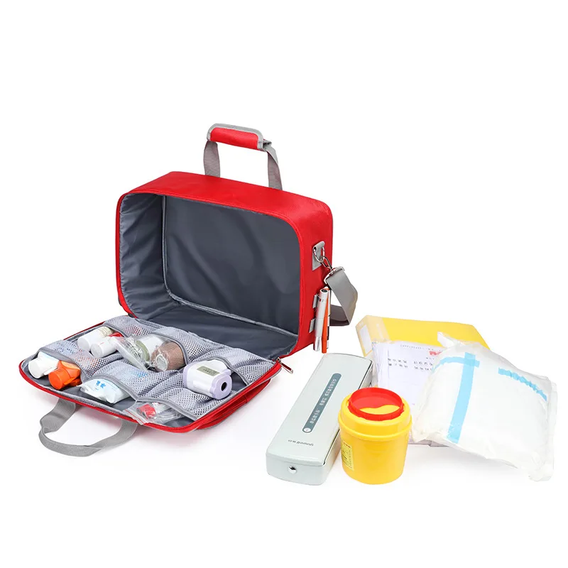 Imagem -03 - Outdoor First Aid Emergency Rescue Bolsa Vazio Impermeável Reflexivo Oxford Kits de Sobrevivência Grande Capacidade 1800d