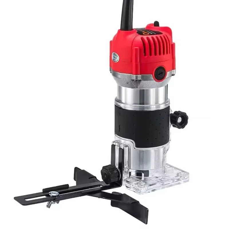 

860W 35000RPM Wood Router Machine Woodworking Electric Trimmer 1/4 Inch Wood Carving Milling Cutting Tools Carpenter Power Tools