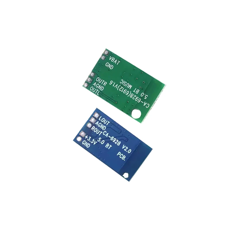 CA-6928 Bluetooth Audio Module 3.3V-6V Audio Digital Power Amplifier Module Board LED Power Bluetooth Speaker Aplifier Module