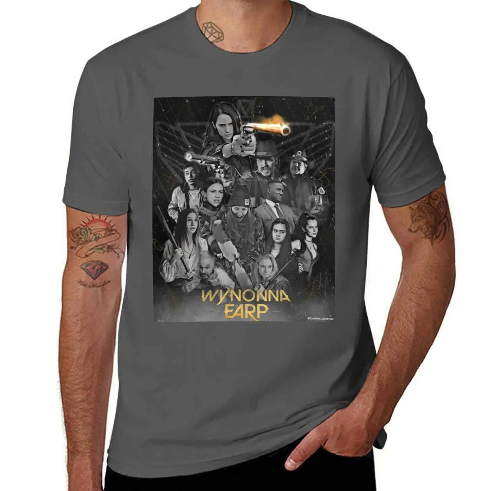 

Wynonna Earp 'The good and The Bad' T-Shirt man graphic t shirt man t shirt cotton man t shirt luxury T-Shirt