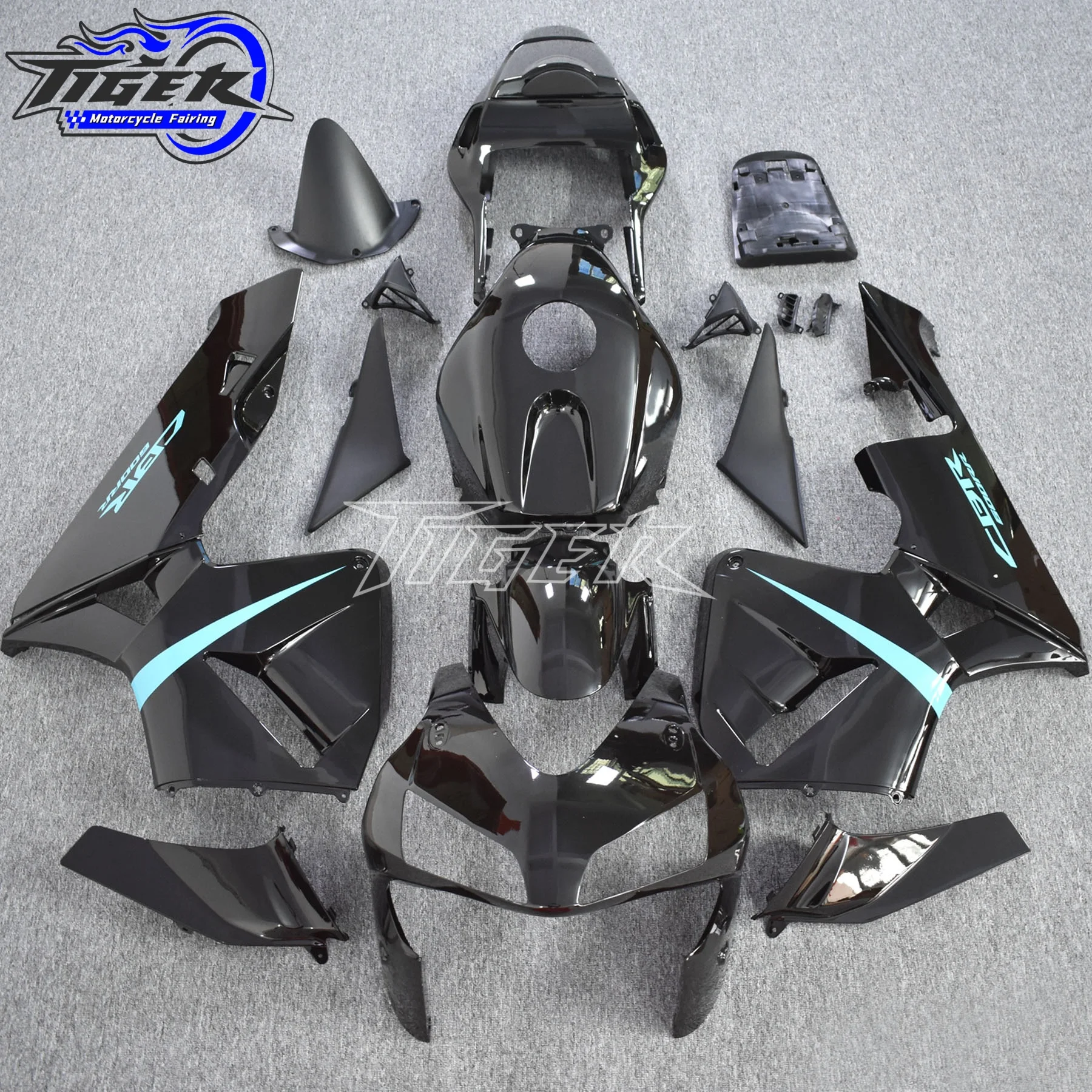 Voor Honda CBR600RR CBR 600RR 600 CBR600 RR F5 2003 2004 Cowl Body Kuip Kit Carrosserie ABS Injectie Plastic Cover Cement Grijs