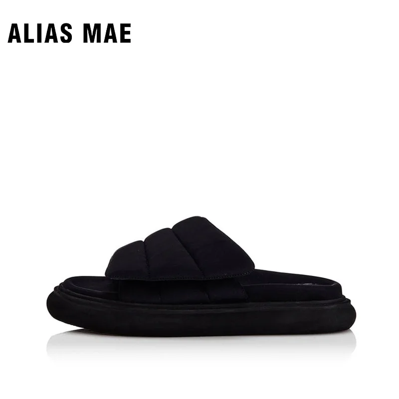 ALIAS MAE CLOVE Versatile 2023 Women's Summer Simple Feet Feel Soft Sole Pure Handmade Genuine Leather Slippers