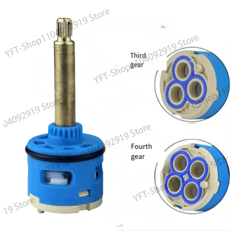 Shower room faucet spool accessories shower bathtub mixing valve switch third gear four gear 3 holes 4 holes concealed extension