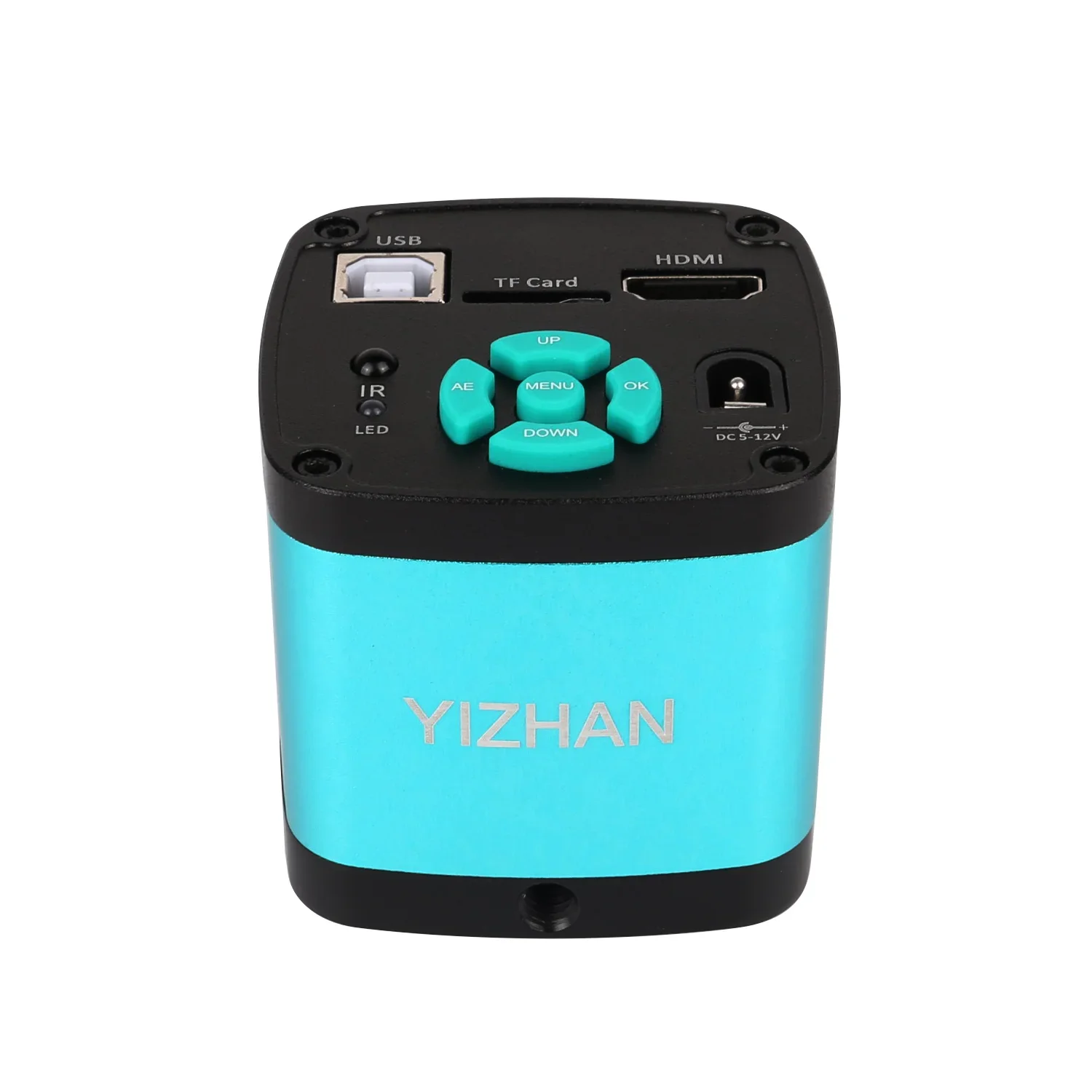 Yi Zhan Opnamecamera 48mp 4K Video-Opname Microscoop Arm Stander Met 150x Lens En Led Licht