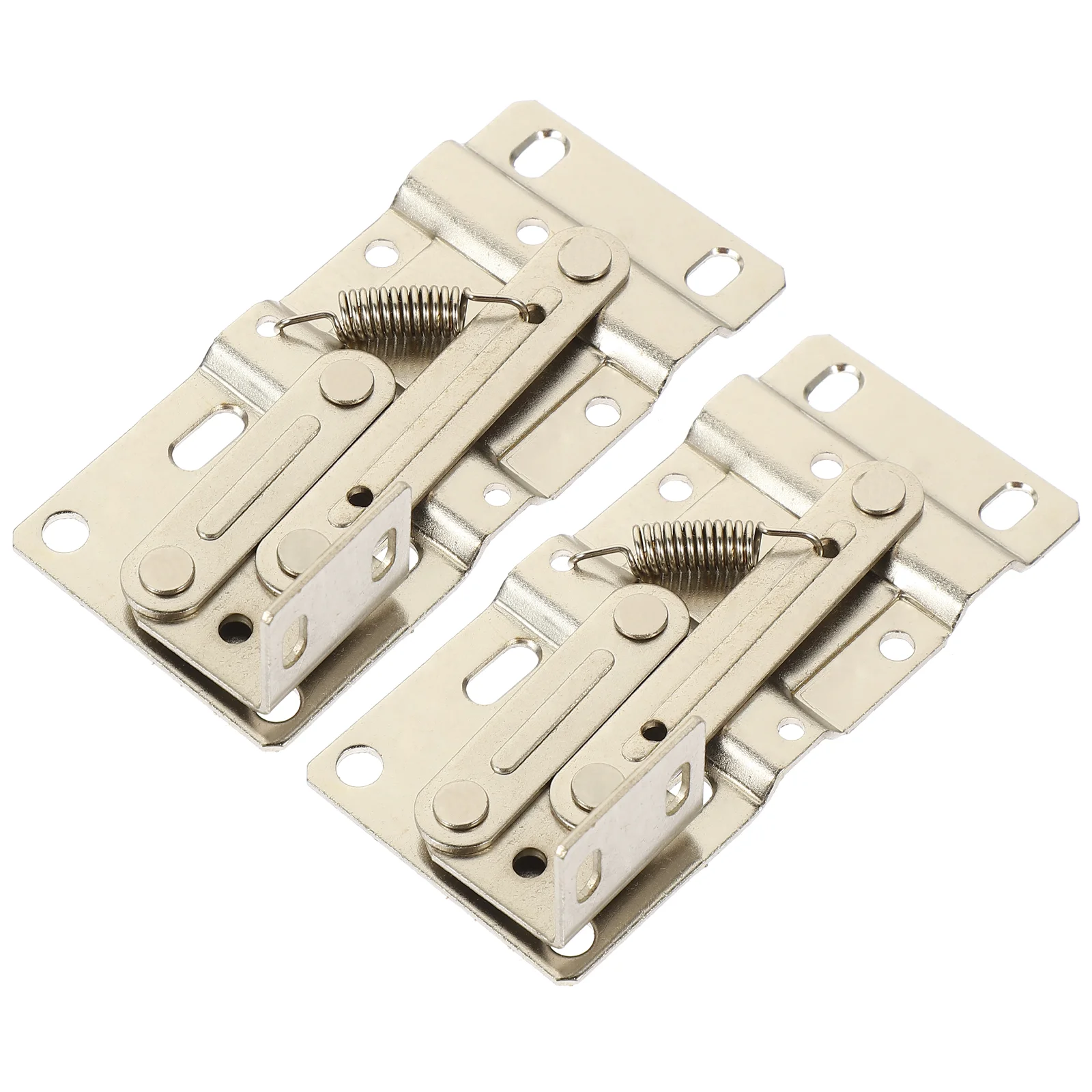 2 Pcs Flip down Hinge Hinges for Cabinet Doors Small Hidden Suite Lift and up Sink Base Tip-out Trays Iron Pivot Drop