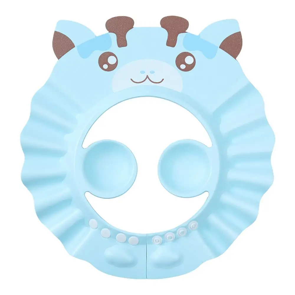 

Safe Bathing Ear Protection Shampoo Artifact Hair Wash Hat Bath Head Cover Baby Shower Cap