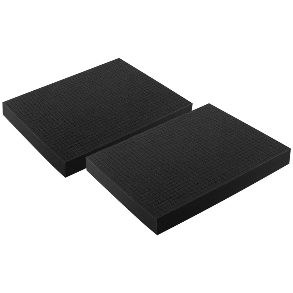 

2pcs Pearl Cotton Packaging Foam Shockproof Grid Insert For Tool Box Camera Storage Diy Craft Projects Foam Sheets For Packing