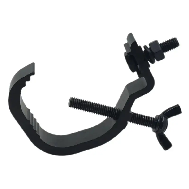 سبيكة الجمالون المشبك شماعات 6 قطعة الثقيلة المرحلة الإضاءة المشابك ل DJ العارض الاسمية الأضواء تتحرك إضاءة أمامية-A57X #6