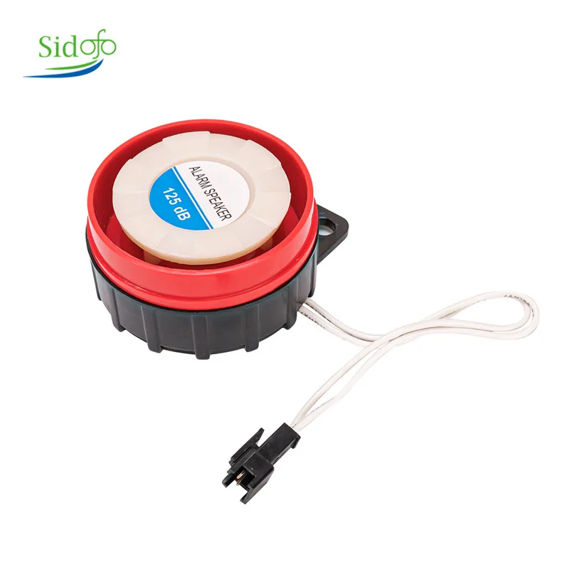 Ebike Anti-theft Alarm Ebike Anti-theft Bell Security Warning 125db Speaker Alarm for Electric Bicycle Scooter Motorcycle