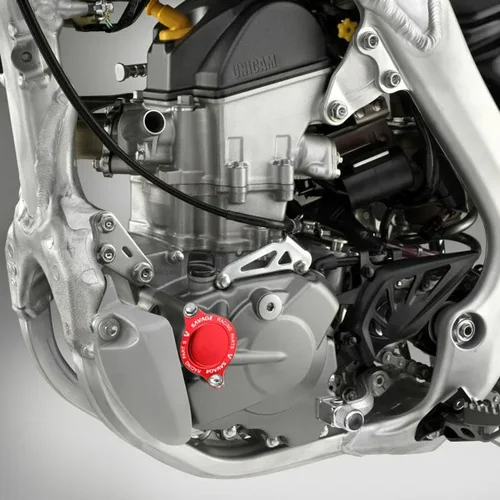 Imagen 2 del producto Cubierta de filtro de aceite de motor para HONDA CRF450R CRF250R CRF250X CRF 250R 250X 450X, accesorios para motocicleta, tapa de cárter