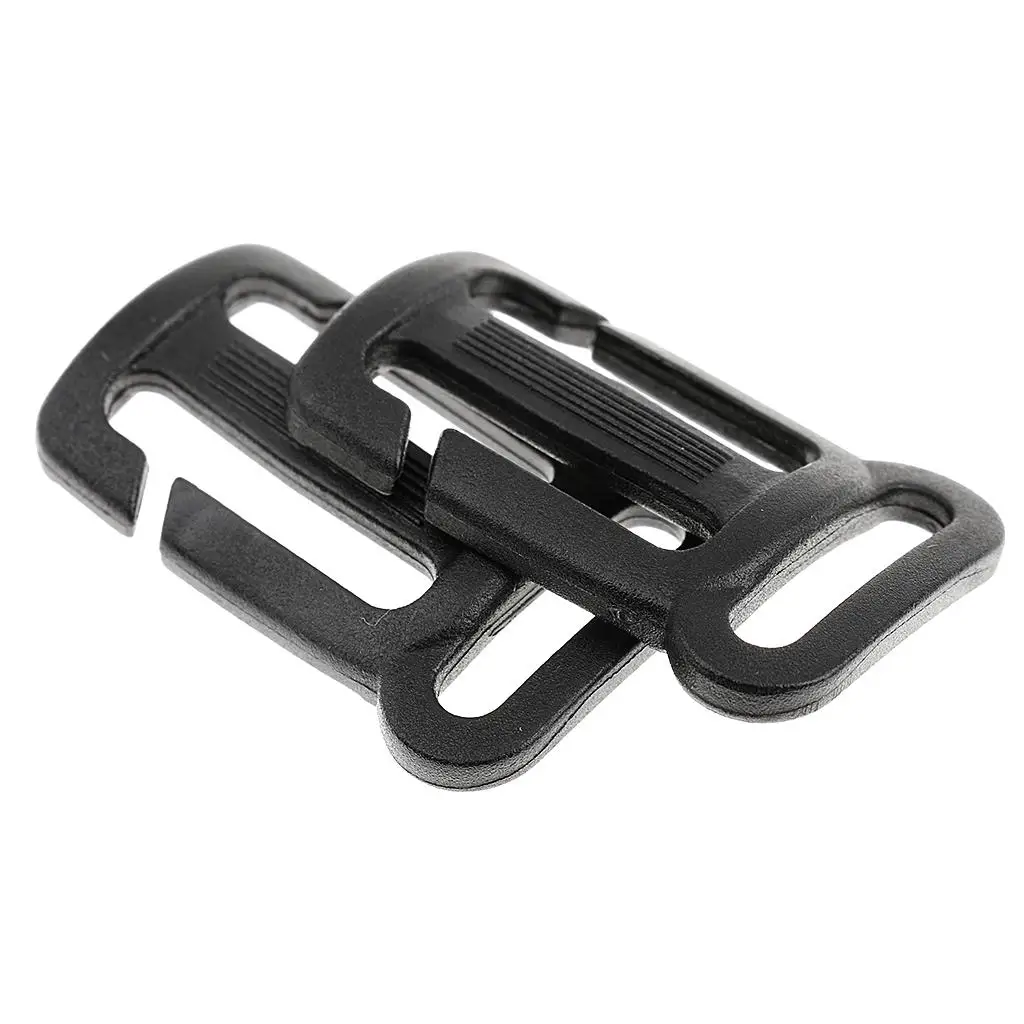 Webbing Multi-fonction Slider Adjustable Chest Buckle Ladder Lock