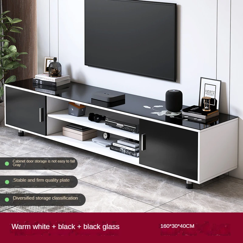 TV Cabinet Modern Minimalist Light Luxury Coffee Table Combination Living Room, Bedroom Economical TV Cabinet