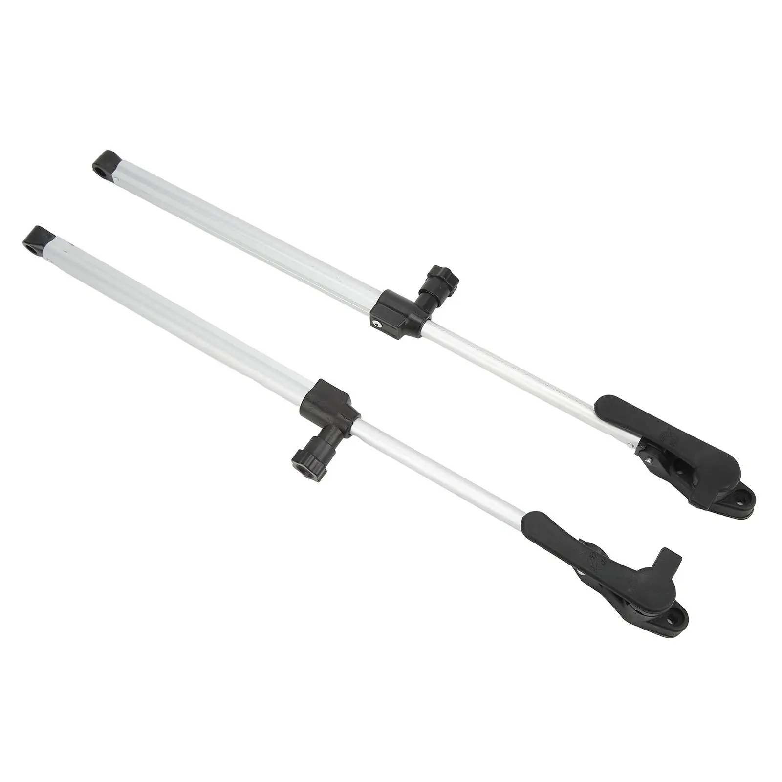 2x RV Window Support Rod Sturdy Telescopic Arm Motorhome Window Lift Struts for Trailer Camper Replacement Fittings