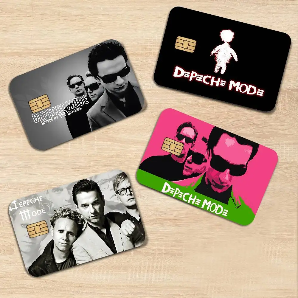 D-Depeche M-Mode Game Film Cover Sticker Case for Small Chip Credit Debit Card Front Side