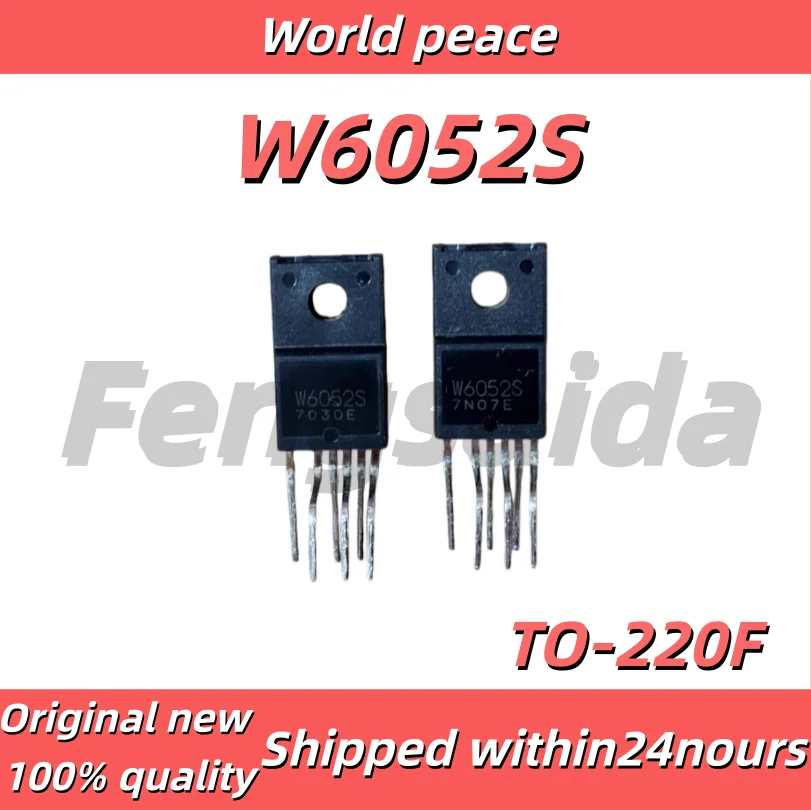 (1-10 Pieces) 100% Brand New STRW6052S TO220F-6 W6052S TO-220F STRW6052 STR-W6052S W6052 TO-220 In Stock