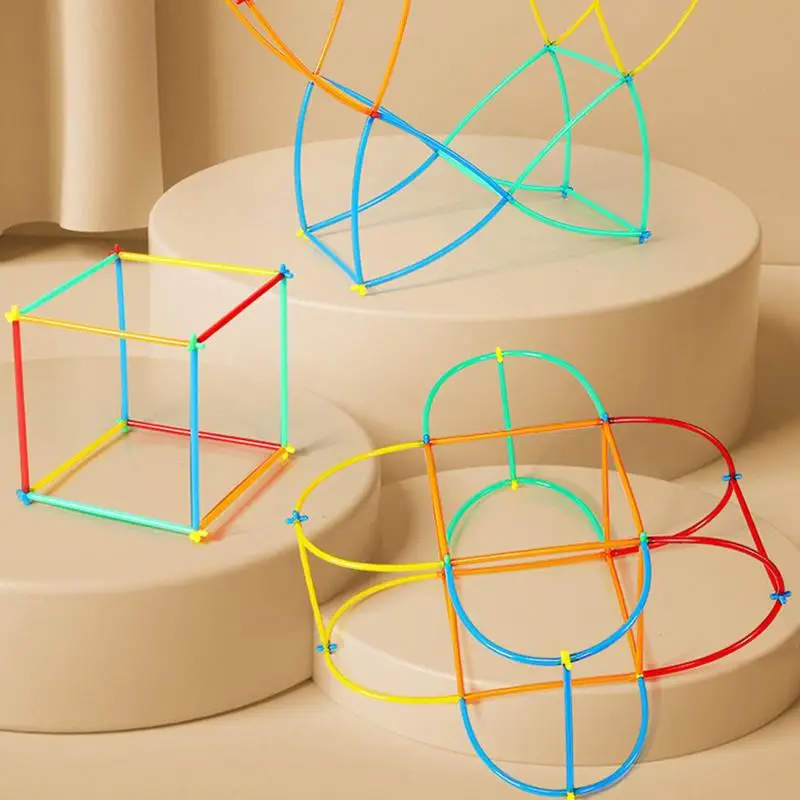 Bâtons de Construction pour enfants, Kit de développement de motricité, jouet éducatif d'ingénierie, Kit de Construction de tige pour enfants