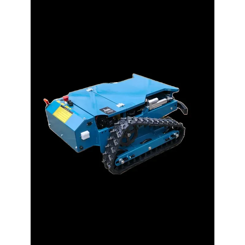 Tracked Remote Control Weeder All Terrain Mowing Machine for Farmland, Vineyard and Orchard Grass Clearing