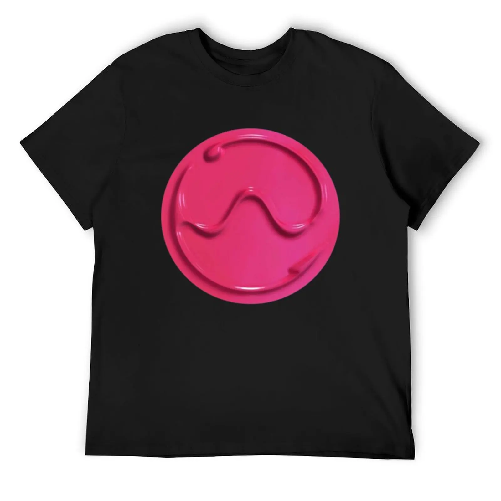 

Chromatica Pink Sine Wave T-Shirt basketball graphic tees man clothes graphics vintage clothes men clothing