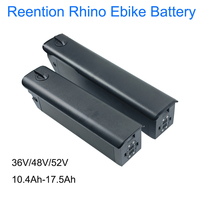 Reention Rhino Ebike Battery 48v 52V 17.5Ah 14Ah 15Ah for Himo C26 C26 Max Gio Storm Lightning Ride 1Up 700 Series Battery