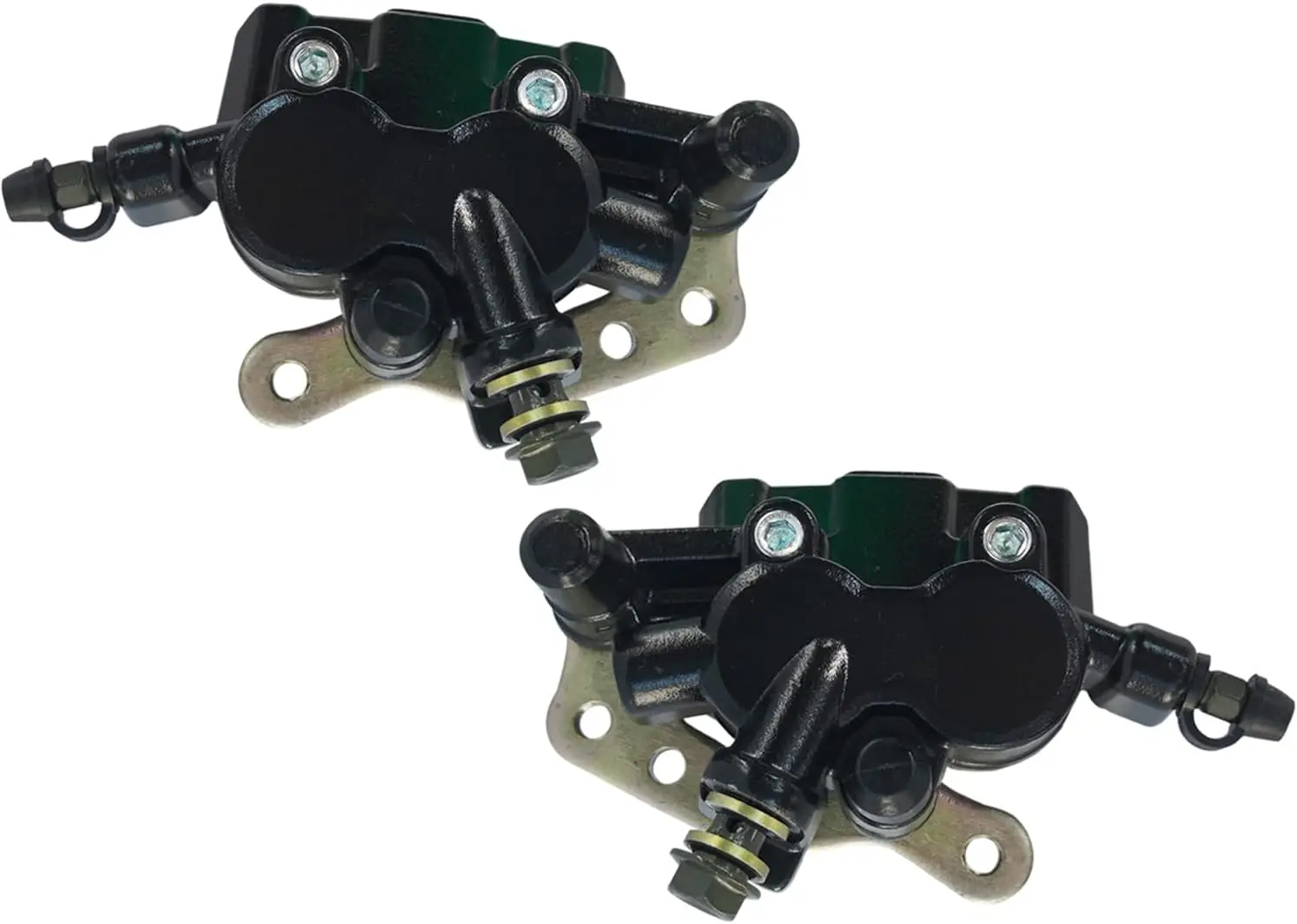 

Front & Rear Brake Caliper Kit with Pads for Kawasakj Bayou 300/400 Brute Force 650/750 4x4i OEM# 43080-0019-DJ 43080-0020-DJJ