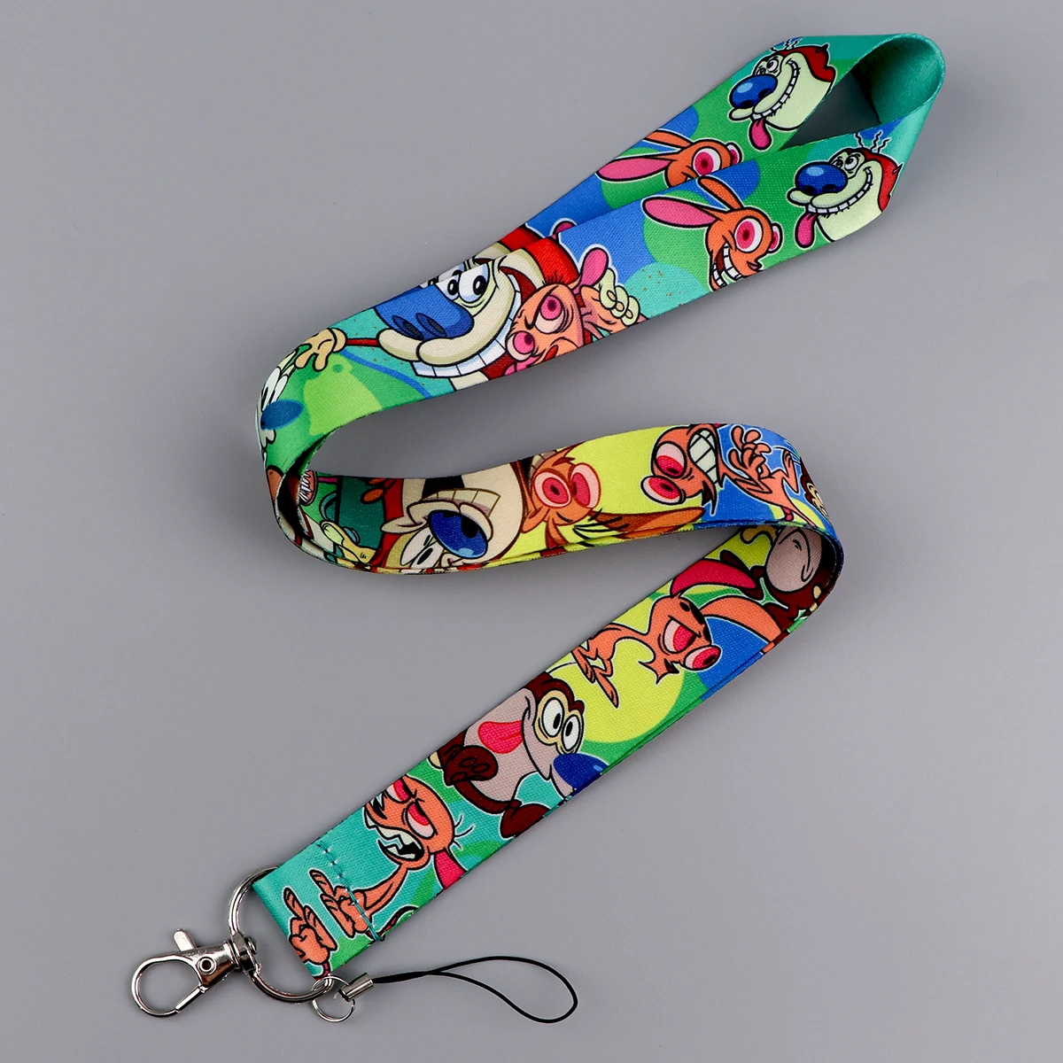 Funny Cartoon Neck Strap Anime Figures Lanyard Credit Card Holders Keycord DIY Hanging Rope Pendant Keychain Phone Accessories