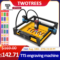 TwoTrees Laser Engraver CNC Router TTS-10/TTS-55 Pro 40W/80W Metal Laser Engraving Cutting Machine With Wifi Offline Control