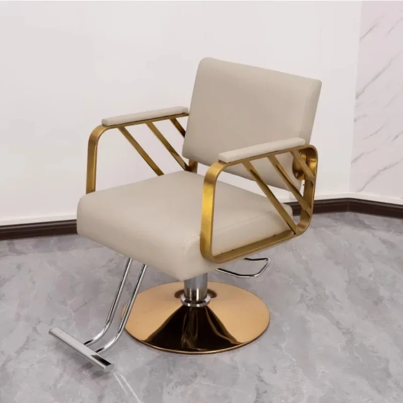 

Shaving Beauty Chair Barbershop Barber Hairdressing Swivel Professional Barber Chairs Armchair Silla De Barberia Salon Furniture