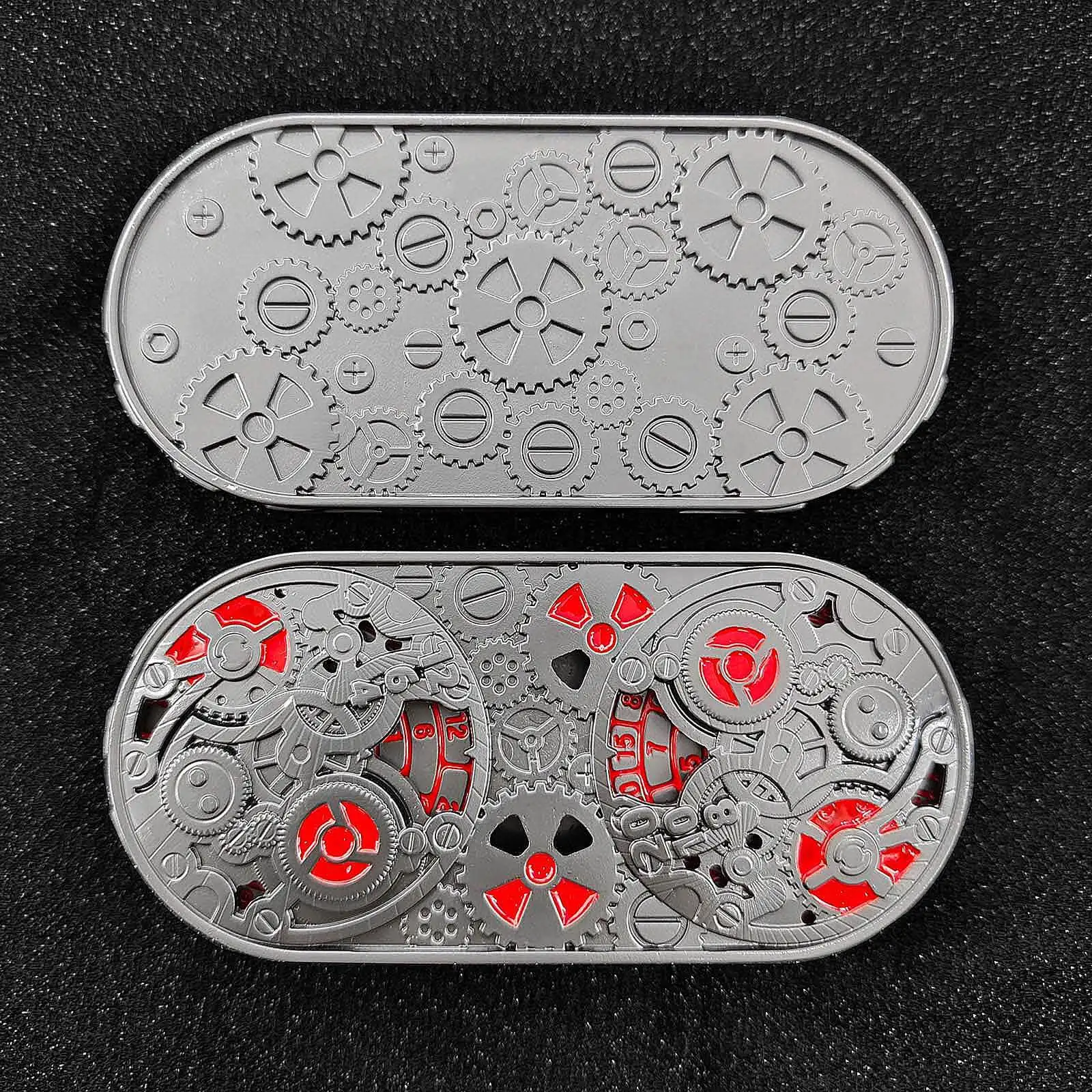 

Double Roulette Metal DND Dice Fidget Spinner Gyroid Dice