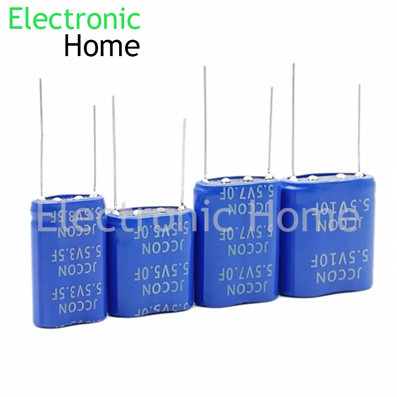 وحدة تركيب مكثف فائق Farad ، V ، 0.47F ، 1.0F ، 1.5F ، 2.0F ، 2.5F ، 5.0F ، 7.0F ، 10F ، 5.5V1.5F ، 5.5V5.0F ، 5.5V10F ، 5 #5