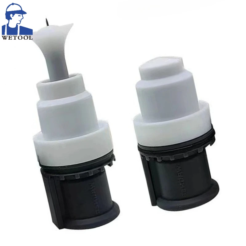 

2 шт. электростатическое порошковое покрытие плоское и круглое сопло для пистолета-распылителя Wa9ner C4