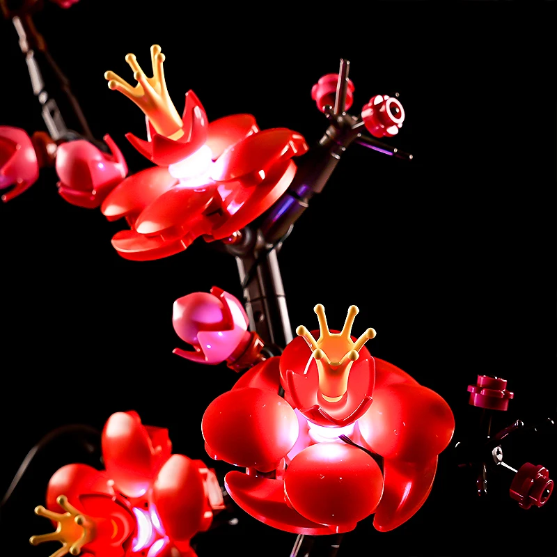 Premium DIY Led Light Kit For Lego 10369 Plum Blossom (Only Led Light,Without Blocks Model) Brighten Up Your Creations
