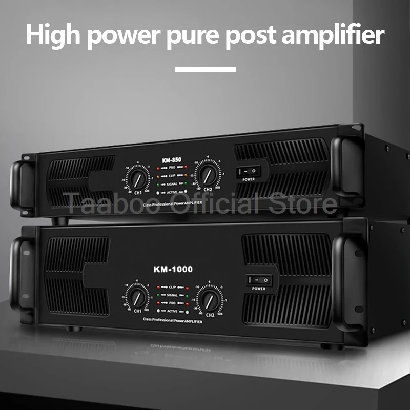 

850/1000/1300W Power Digital Hifi Audio Amplifier Professional Sound Amplifier For KTV Stage Home Theater Subwoofer AMP Speaker