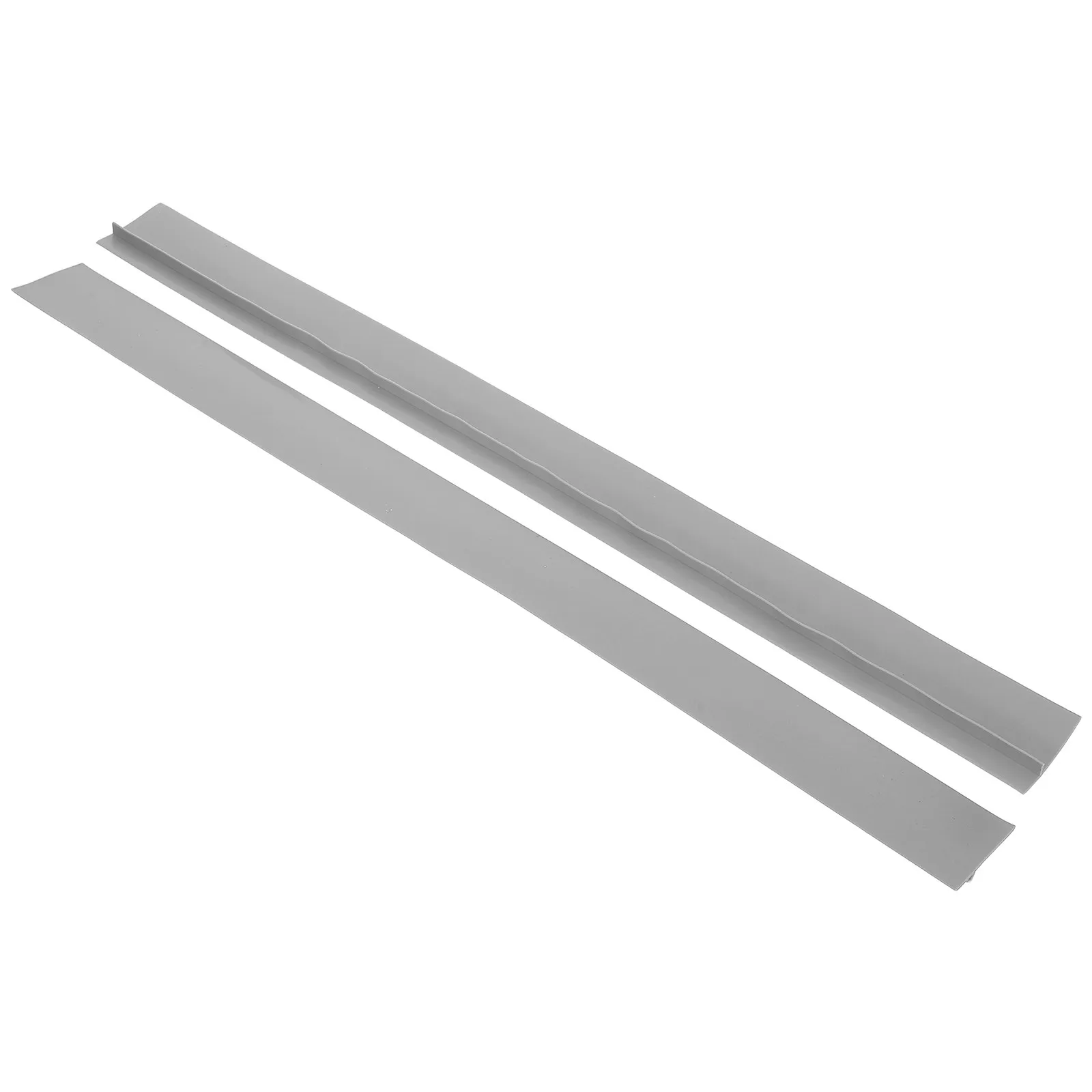 2Pcs Silicone Stove Counter Gap Covers Flexible Kitchen Stove Gap Seal Heat Resistant Anti Slip Countertop Protector Spill Cover