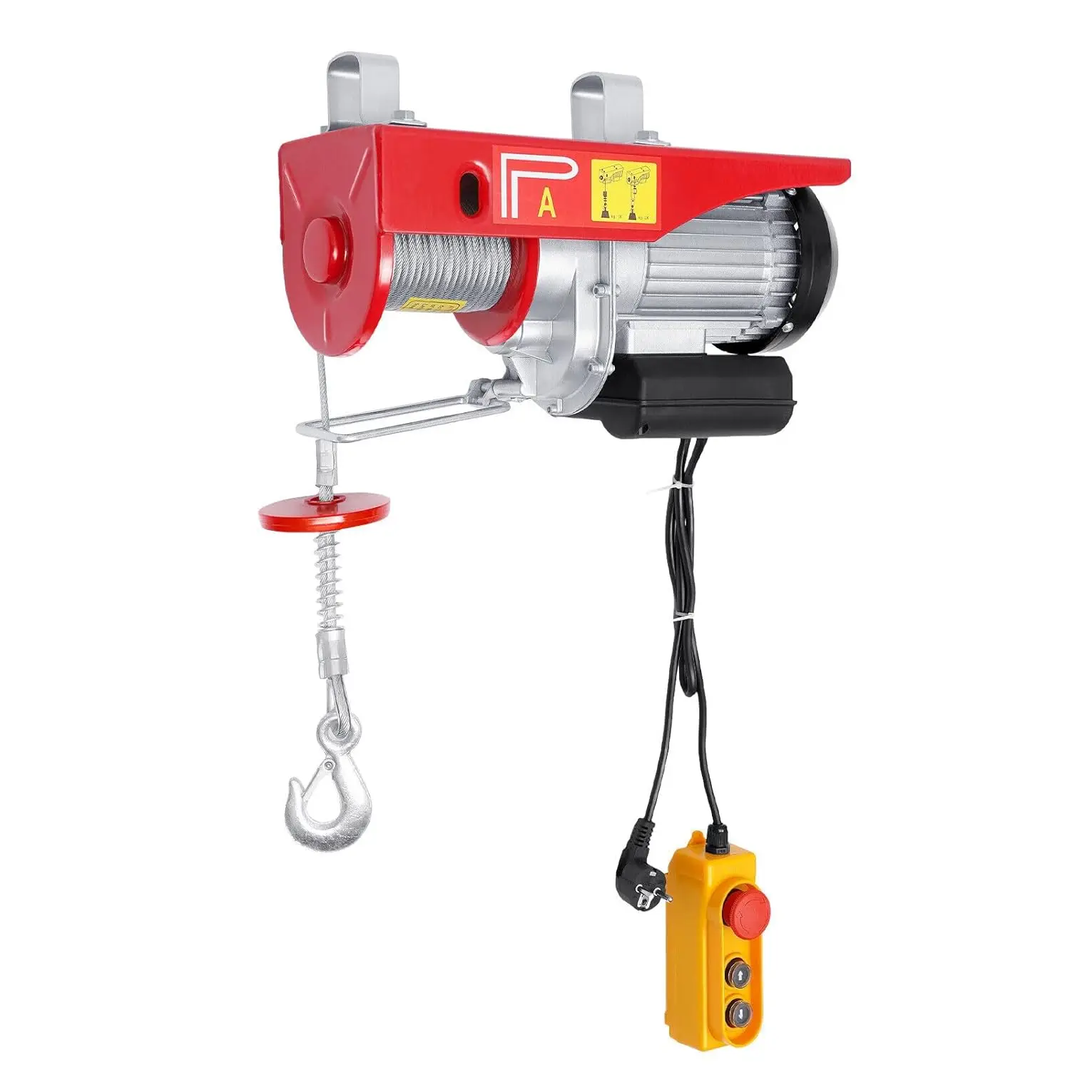 Polipasto eléctrico de 800 Kg/1000 Kg, cabrestante eléctrico, polipasto de cuerda de alambre, polipasto de cadena, cabrestante de Cable de fábrica