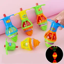 5/10pcs Glow Rotating Gyro Kid Toys Birthday Party Favor Gifts Kindergarten Guest Giveaways Christmas Gift Kids Gift Bag Fillers