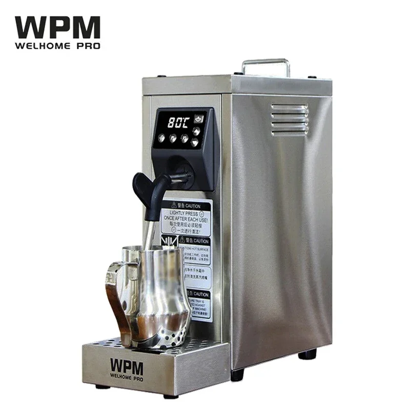 WPM MS-130T Montalatte elettrico a vapore Pompa commerciale Macchina per schiumare il latte e caffè a pressione Impostazione intelligente della temperatura