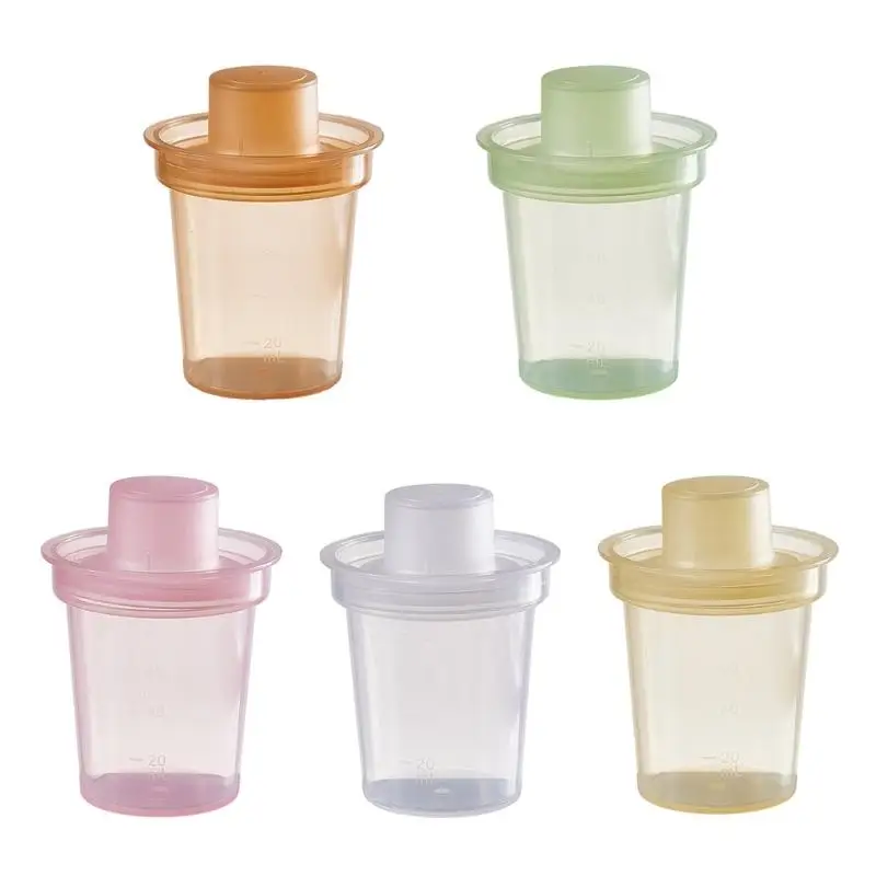 

U13F Portable Formula Dispenser Organiser Milk Powder Milk Powder Storage Case Container Pot Box for Travel Outdoor 80ML