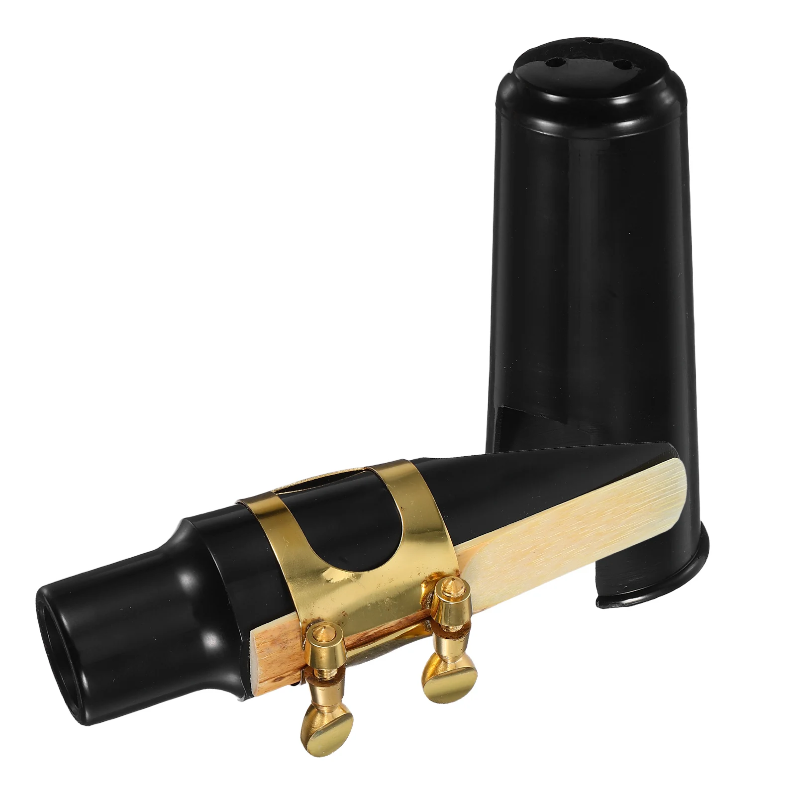 

Alto Saxophone Mouthpiece Kit Abs Replacement Parts Accurate Playability Jazz Instrument Accessories For Beginners Professionals