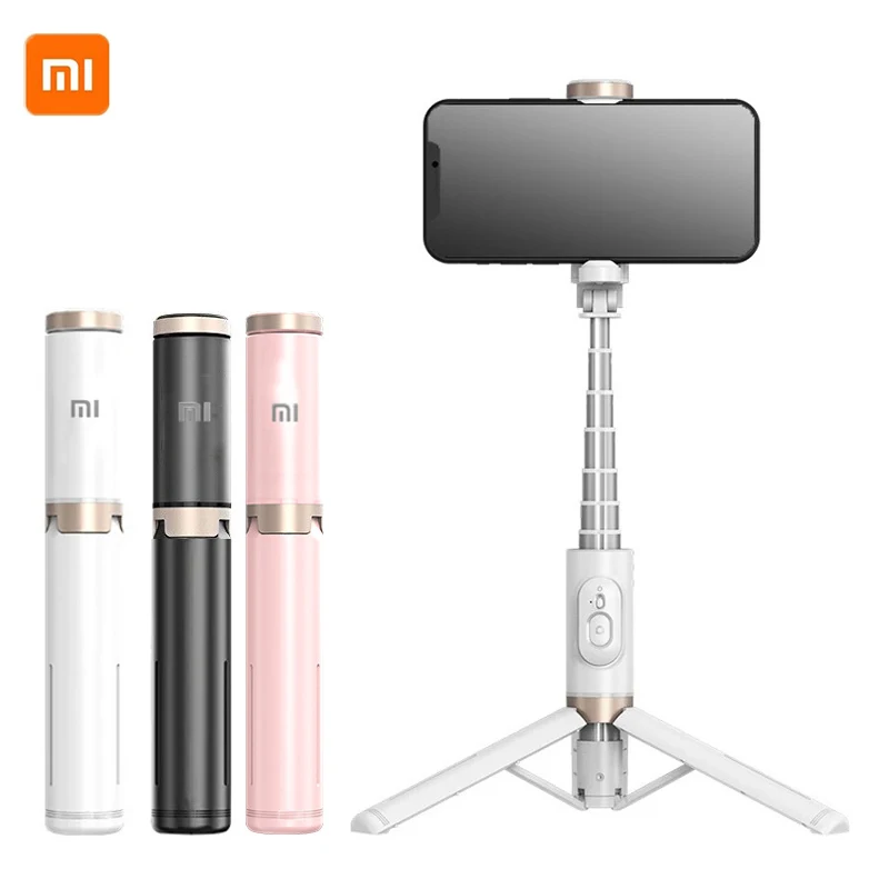 Xiaomi Selfie Stick Phone Tripod Mobile Stand Bluetooth Tripod Stand with Remote Control Ring Light Mini Tripod Telescopic Rod