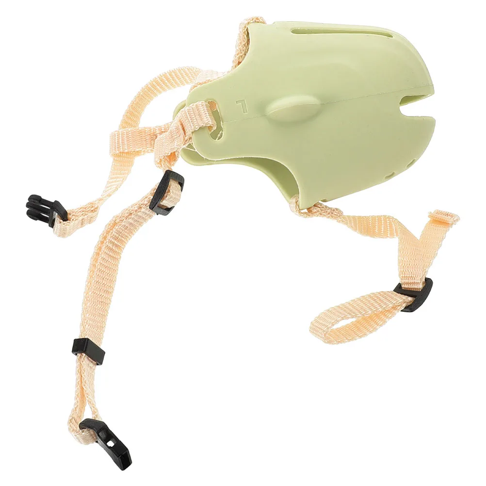 

Dog Muzzle for Small Dogs Biting Anti Lick Mouth Guard Pet Mouth Cover Puppy Dog Muzzle Breathing Design Adjustable Size Safe