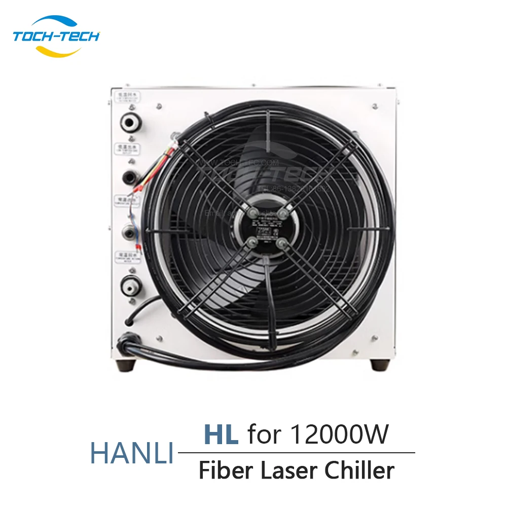 Water Chiller HANLI HL 12000W 15000W 20000W Industrial Water Cooler Fiber Laser Chiller For Cutting Machine